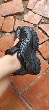 Product Review of giày thể thao nữ chữ s đen cao 9cm hách dáng tăng chiều cao , rất đễ đi Shoes Sneaker from N**G 0