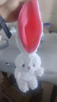 Product Review of Bunny stuffed toy Strawberry Rabbit Plush Toy 2 in 1 Payday Bunny Stuffed Toy Cute Rabbit Long Ears Fruit Animal Stuffed Doll kids Sleeping Pillow Gift Girlfriend Party Surprise Gift Mother's Day from O**l J**. 1