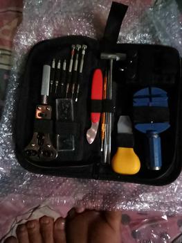 Product Review of Manicure Set 32 in 1 Alat perawatan kuku 1 Set isi 32pcs Set Manikur Perawatan Kuku gunting nail tangan Kotoran Mempercantik from m**🐝 3