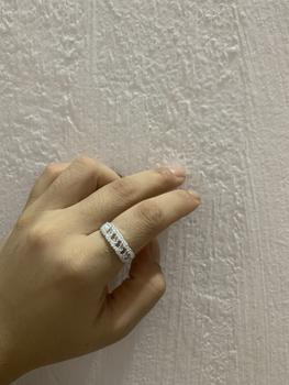 Product Review of Nhẫn mắt xích chéo ghết bạc ta MAINOMI sang xịn cá tính độc đáo MAINOMI from L** n** l** k**🤡 1
