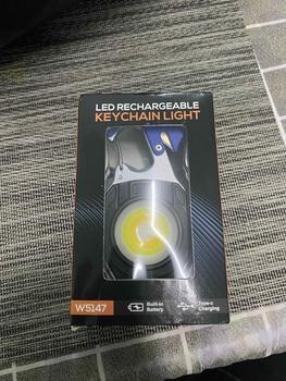 Product Review of Kerja rantai kunci berbilang-fungsi ringan kecemasan mini malam memancing muatan COB kem berbilang-kereta perbaikan lampu cahaya yang dipimpin Camping Equipment Hiking Outdoor Sports Lighting from l**p 0