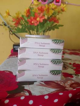 Product Review of [2 PCS ]SABUN GLOWING DNA SALMON AFEELGLOW Soap from 🎀**i R**a Y**🎀 1