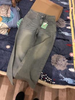 Product Review of M4 - GuZ Club - Quần Jeans dài Wash cạp cao ống rộng tôn dáng form unisex nam nữ có túi Mensswear Menswear Pants from m**4 1
