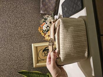 Product Review of Túi Cói Đeo Chéo Thời Trang Hè, Túi Xách Nữ Phong Cách Retro Cực Xinh TC64 from K** T**y 1