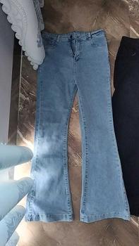 Product Review of quần jeans loe gấu to dài mẫu trơn cạp cao cho nữ from v**e 1