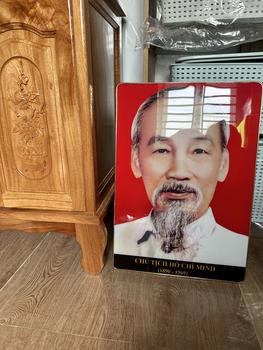 Product Review of Tranh tráng gương Bác Hồ Bác Giáp 35x50cm mã G1 Gỗ Hiện đại from K** T**h 0