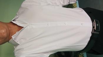 Product Review of Sơ Mi Lụa Màu Trơn Tay dài chất liệu lụa mềm mịn phom body Áo Menswear Trắng from ꧁**꧂ 0