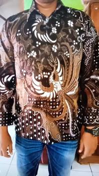 Product Review of KEMEJA BATIK PRIA LENGAN PANJANG EXCLUSIVE,ATASAN BATIK COWOK TERBARU, KEMEJA Katun PRIA Motif Baju Batik Mewah from N**h 0