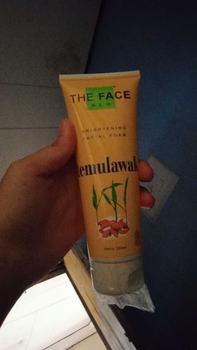 Product Review of [BPOM] THE FACE Temulawak  Facial Foam 100ml from d**🦋 1
