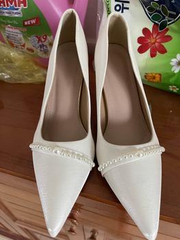 Product Review of Giày cao gót mũi nhọn gắn ngọc Nữ Shoes from Đ**g N**c D**p 0