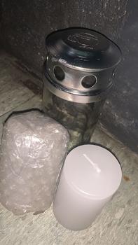 Product Review of Windproof Glass Candle Vessels from u**4 0