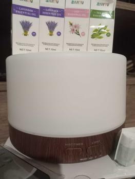 Product Review of 500ML 7 LED Aromatherapy Humidifier with Essential oil Ultrasonic Diffuser Air Freshener Mist For Home Office Room Decoration Essential Oil Freebie Livestream Only from D**e N**a 0