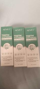 Product Review of 1xx shop 【BUY 1 TAKE 2-60ML*3】Teeth whitening mousse Cleansing teeth Mousse toothpastes Remove Tartar Remove Plaqu Oral Odor Bright Teeth from C**n A**a 0