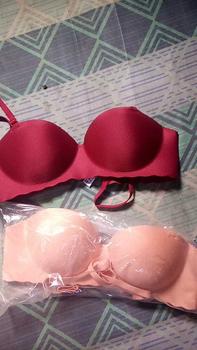 Product Review of BUY 1 TAKE 1 Women's Push up Wireless Underwear Comfortable Bra Top Bra Bra For Woman Diva Cups Push Up Bra Seamless Bra Simless Underwear Seamless Bra Womenswear Lady Print Bridal Basic from C**u M**o 0