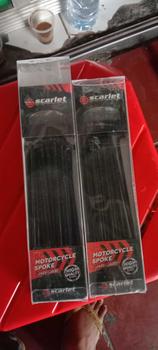 Product Review of JARI2  RUJI JERUJI HITAM CROME GOLD 36' SPOKE ORIGINAL SCARLET UNIVERSAL,VIXION,FU,CB,MIO,VARIO,BEAT,NINJA,N MAX,AEROX,CBR,RX KING,SUPRA,KHARISMA,JUPITER,VEGA DLL from S**a Y**a S**a 1