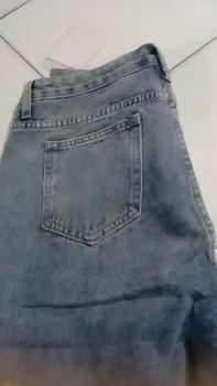 Product Review of New Biru muda kulot longgar high waist celana jeans panjang wanita（GOOD LUCK）（realpict） from m** 2