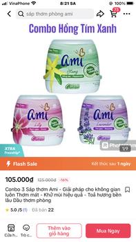 Product Review of Conbo 3 Sáp thơm Ami - Giải pháp cho không gian luôn Thơm mát - Khử mùi hiệu quả - Toả hương bền lâu Dầu thơm phòng x it sap thomkhumui from N**o 0