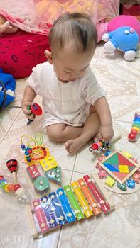 Product Review of บล็อกไม้ ของเล่นเสริมพัฒนาการเด็กจัดส่งจากไทยของเล่นไม้เด็ก ของเล่นไม้ จิ๊กซอว์ พัฒนาทักษะเด็กๆ from 😊**😊 แ**🤭 0