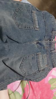 Product Review of QUẦN JEANS SUÔNG TÚI TRƯỚC PHA MÀU LƯNG CAO PHOM CHUẨN HÁCH DÁNG SIÊU XINH Women from E** P**g 1
