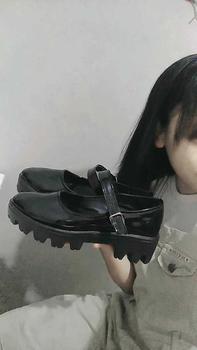 Product Review of Sepatu loafers wanita sepatu Loly MJ Hitam Putih Shoes Sandal Sendal fantofel  korea from c**y 2