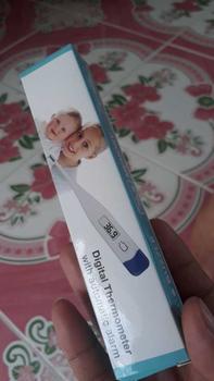 Product Review of ปรอทวัดไข้ดิจิตDigital Thermometer ใช้วัดอุณหภูมิร่างกายสำหรับวัดไข้ พร้อมส่งทันที! from น**️ 0