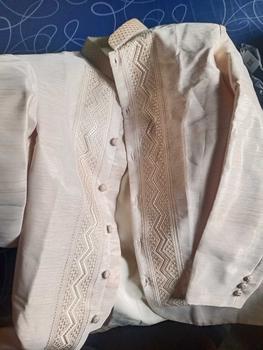 Product Review of Elegant Coat Barong for Men | Piña Jusilin | Random Burda Cotton Chinese Collar Menswear Longsleeve Jackets from 1**1 2