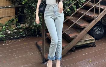 Product Review of Quần jean baggy hack bắp chân to, tôn v3 from H**i 0