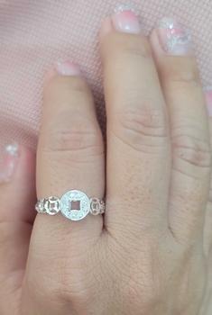 Product Review of QMJ STORE - Q67 Nhẫn bạc nữ đẹp QMJ KIM TIỀN HỒNG PHÁT , thời trang phụ kiện trang sức bạc 925 cao cấp from H**y N**n 0