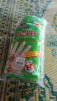 Product Review of ถุงมือพลาสติกตราซันไบรท์(Sun Brite)(1ซองมี 24 ชิ้นหรือ 12คู่ )  1 โหลมี12แพ็ค มี 288 ชิ้น พร้อมส่งจ้า from ก**🫰 1