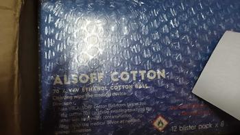 Product Review of สำลีชุบแอลกอฮอล์ ALSOFF COTTON BALL เสือดาว 70% Ethyl Alcohol Solution สำลีชุบแอลกอฮอล์ สำลีเช็ดแผล 96 ก้อน (12แผง/กล่อง) from @**1 y**r ** ** 2