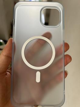 Product Review of Ốp Điện Thoại Từ Tính, Sương Mù Băng Nhám, Thích Hợp Cho iPhone 16, 15, 14, 13, 12, 11promax, Ốp Cứng PC Điện Thoại, Chống Vân Tay, WK, Phù Hợp Với iPhone from 不**✨ 0