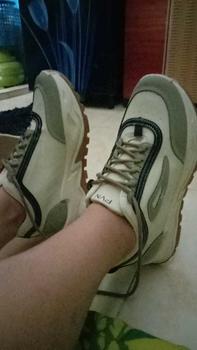 Product Review of PVN Hyemi K-pop Sneakers Cream shoes casual sport wanita 606 from E**i 0