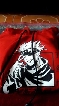 Product Review of Jaket Hoodie Anak Anime Naruto Sweater Anak Tanggung Usia 7-15 Tahun Logo JUJUTSU fashion hodie jaket anak anak laki hoodie anak cowok from K**H 1