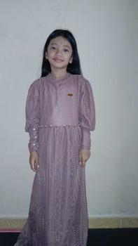 Product Review of Aqila kids ( tanpa kerudung )dress anak umur 1 - 9 tahun/ dress anak perempuan terlaris model 2023 from h**a 3