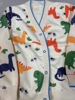 Product Review of เสื้อผ้าเด็ก เสื้อโค้ทเด็กผู้ชาย 2024 ฤดูใบไม้ผลิ ฤดูใบไม้ร่วง และฤดูหนาว ใหม่ เสื้อคาร์ดิแกนถัก เสื้อคาร์ดิแกนการ์ตูน สไตล์เกาหลี เสื้อคลุมเด็ก from M**n 1
