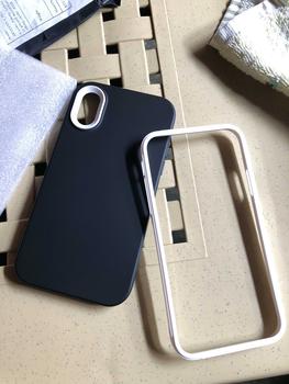 Product Review of 3 In 1 Durable Silicone Square Black Phone Case For iPhone 11 XR 16 15 14 13 12 Pro Max 7 8 Plus X XS Max 14 15 Plus SE2 Shockproof Back Cover Cell Phone Casing Accessory from L**o 1