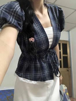 Product Review of [Mở bán] Puffy Love Babydoll - Áo Thiết Kế Babydoll Caro Tay Phồng Dáng Xoè che khuyết điểm from ** 1**w ** 1