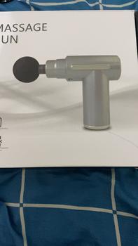 Product Review of Máy Massage Cầm Tay cao cấp giúp cơ bắp được phục hồi nhanh hơn, ngăn sự tích tụ axit lactic (gây mỏi cơ), tăng sự tuần hoàn lưu thông của máu from B**~ 0