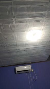 Product Review of Wallpaper Dinding 3D Motif kotak-kotak 70x70cm 3d Timbil Self Adhesive  kotak from n**4 0