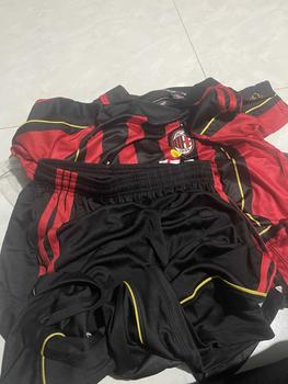 Product Review of Bộ quần áo bóng đá, đồ đá banh ACMILAN ĐEN ĐỎ logo THÊU vải thun lạnh cao cấp loại I Top Sport from N**t đ**🇳 0