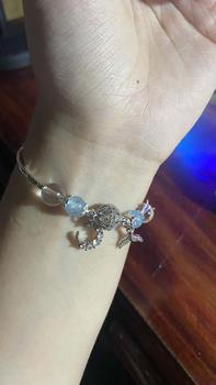 Product Review of Vòng tay An gem đá năng lượng Aquamarine mix Trắng full charm, lắc tay đá tự nhiên phong thuỷ phụ kiện đeo tay nữ quà tặng sinh nhật giáng sinh Noel Tết Valentine [TẶNG HŨ ĐÁ NĂNG LƯỢNG] from T**🫧 2