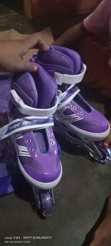 Product Review of KIX PROMO Sepatu Roda Anak Inline Skate POWER / Sepatu Roda Model Bajaj Free Baut dan Kunci L / Inline Shoes Murah / Inline Skate Fullset ban kaki Outdoor from W**y S**🇩 0