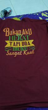 Product Review of Kepstore - Kaos Doa Ibuku sangat kuat Versi 1 - Do'a Ibu -  Kaos Pria - Combed 24s - Unisex from S**h N**i 0