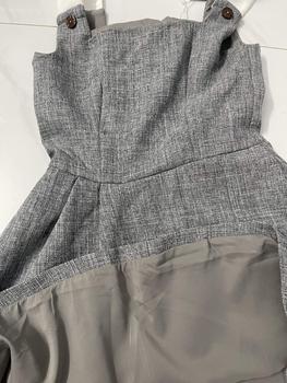 Product Review of Váy Xoè Chữ A Xếp Ly Eo- Ngọc Hân Store Cho Nữ Màu Xám  Women Dress Voan Voi váy  flanes Đầm váy  tiệc from T**m V** N** P**t 1