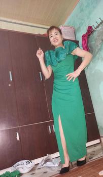 Product Review of Váy Thiết Kế VQLADY D3 dành cho Nữ Đầm thiết kế nhún ôm đính ngọc  chất Thun ( Có Màu Đỏ , Trắng , Đen , Xanh , Hồng ) phù hợp đi chơi và đi dự tiệc Dress Nhung Voi Sen aline  dress váy  đỏ from H**g T**m 0