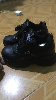Product Review of giày thể thao nữ chữ s đen cao 9cm hách dáng tăng chiều cao , rất đễ đi Shoes Sneaker from c** 1