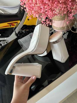 Product Review of (lùi size chân gầy)Dép Guốc nữ 12p -cao gót mũi vuông quay ngang trong mềm đúp trước 3cm. from ** N**c ** 1
