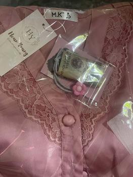 Product Review of Bộ Đồ Ngủ Nữ Đùi HEUN YOUNG Lụa Ren Tiểu Thư Nút Bọc 45-65kg - OD2 Women Áo Thun from H** P**m 0