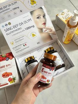 Product Review of SÁNG ĐẸP DA GLUTATHIONE - TRẮNG DA MỜ NÁM  - GIẢM THÂM - GIẢM TÀN NHANG vienuong trang glu that from Á** D**g 0
