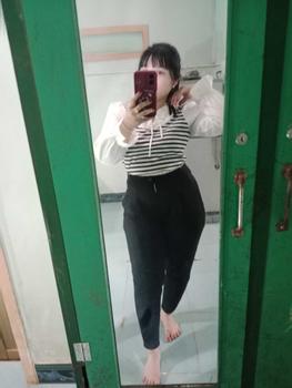 Product Review of Quần bigsize nữ cạp cao form baggy chất umi co giãn 4 chiều mặc thoải Pants Nhung Women from M** ** ** 0